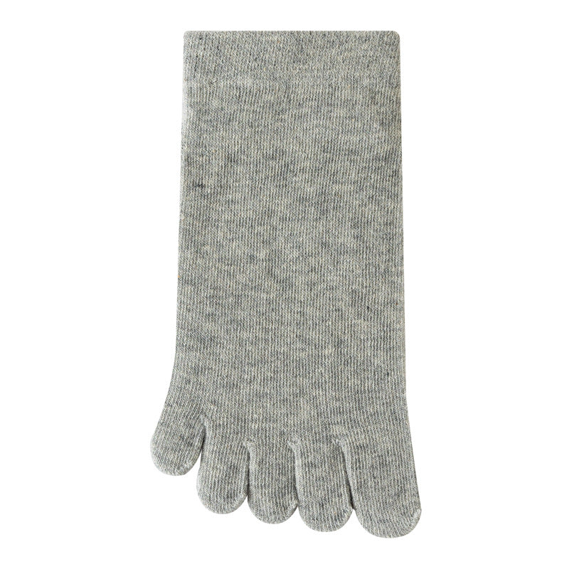 Women's Breathable Cotton Five Toe Socks for Comfort Fit