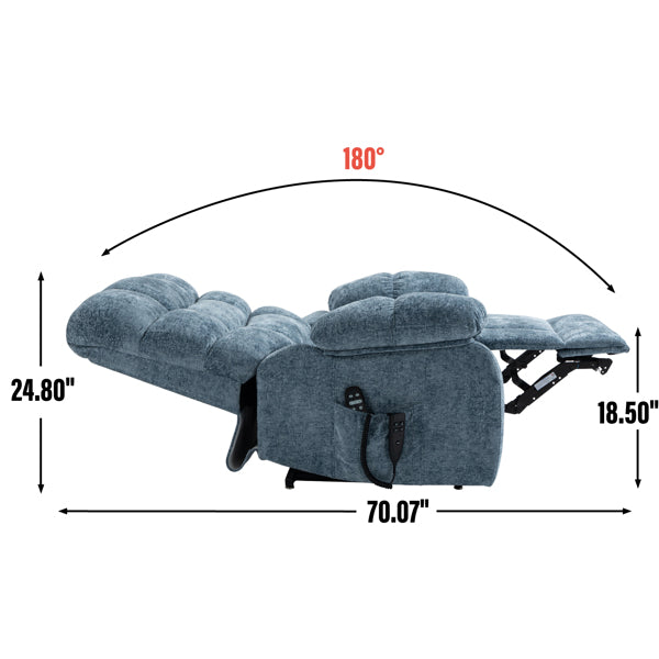 Heated Reclining Chair with Massage Function 1