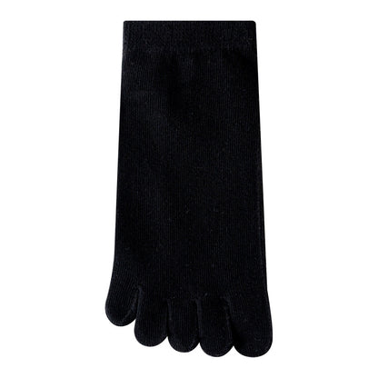 Women's Breathable Cotton Five Toe Socks for Comfort Fit