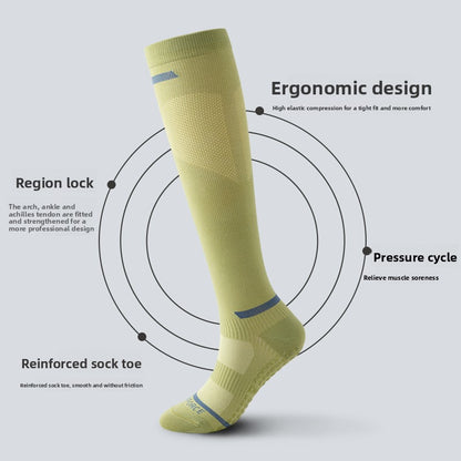 Yoga Compression Socks Non-Slip Workout Calf Socks 2