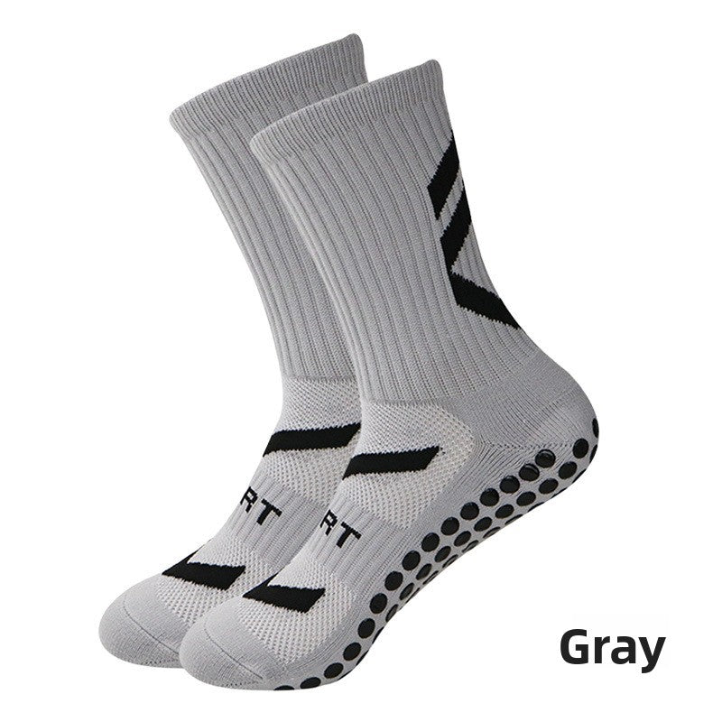 Silicone Non Slip Soccer Socks for Sports Grip Comfort Fit