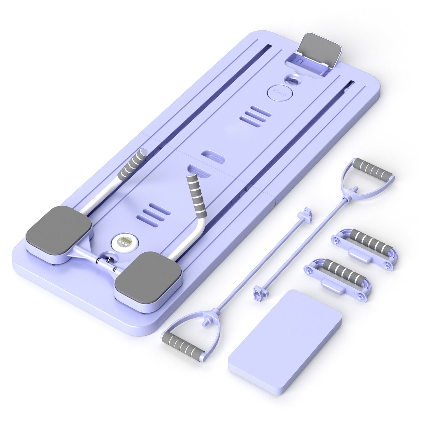 Foldable 4-in-1 Fitness Abdominal Board with Accessories 5