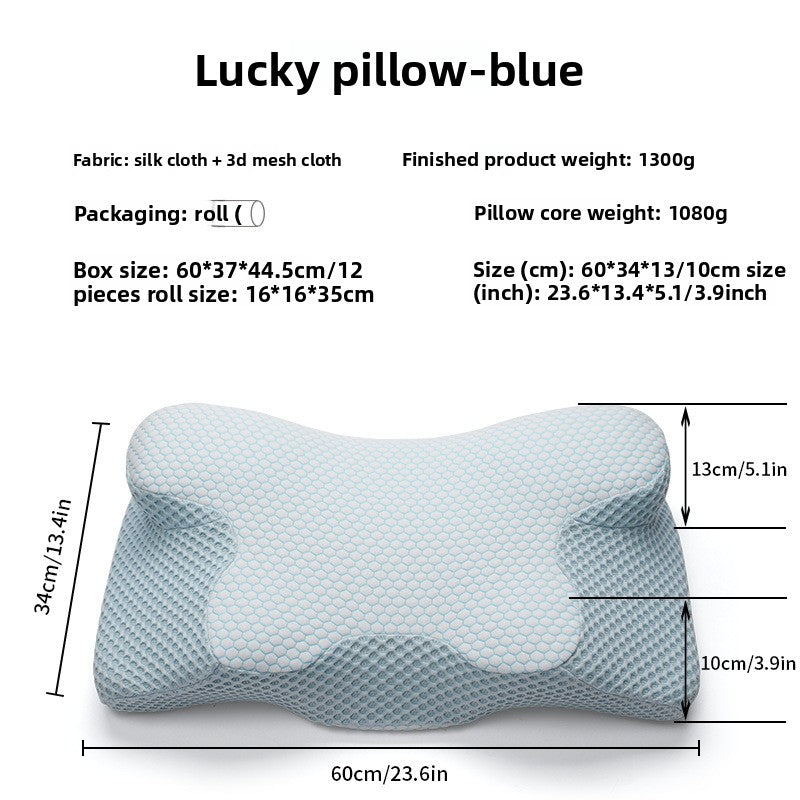 Ergonomic Memory Foam Cervical Pillow for Better Sleep Daily
