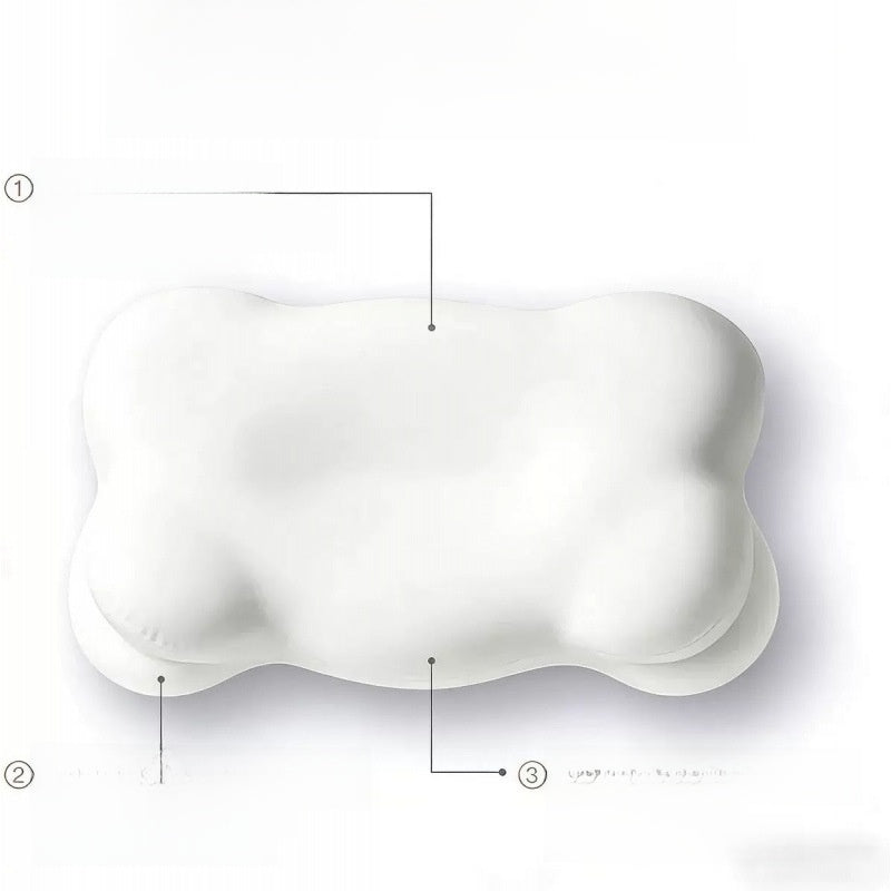 Memory Foam Neck Support Pillow for Better Sleep Comfort