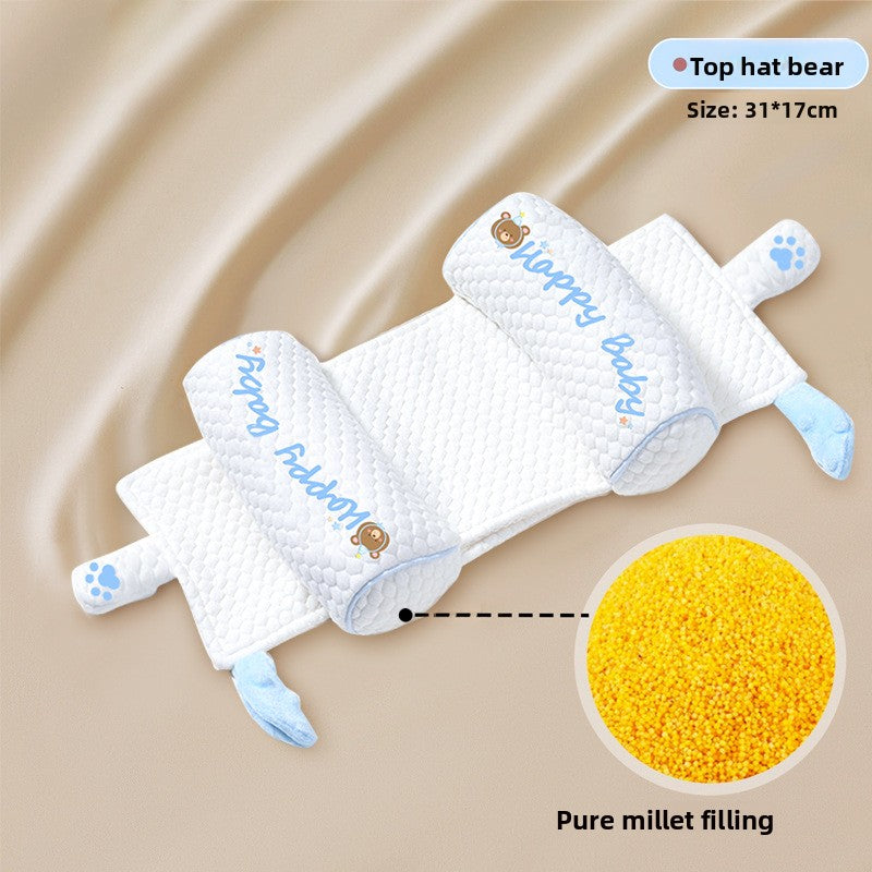 Infant Head Shaping Pillow for Gentle Baby Head Support Daily