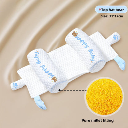 Infant Head Shaping Pillow for Gentle Baby Head Support Daily