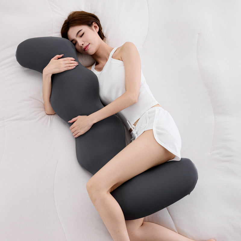 Memory Foam Body Pillow for Pregnancy Support and Comfort