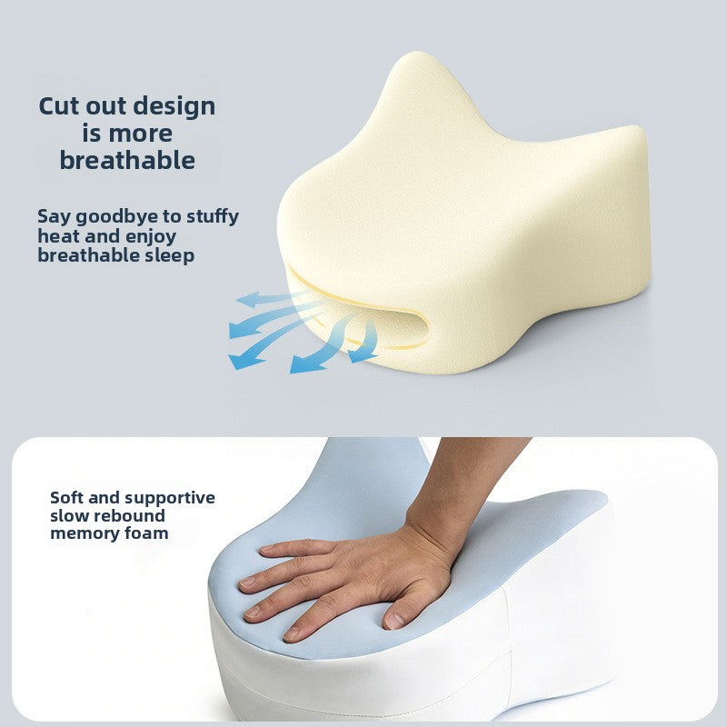 U-Shape Memory Foam Leg Pillow for Sleep Support 2