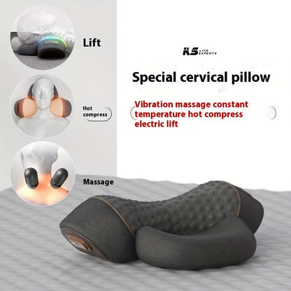 Cervical Pillow with Massage and Heating Therapy