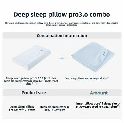 Ergonomic Memory Foam Support Pillow for Daily Comfort