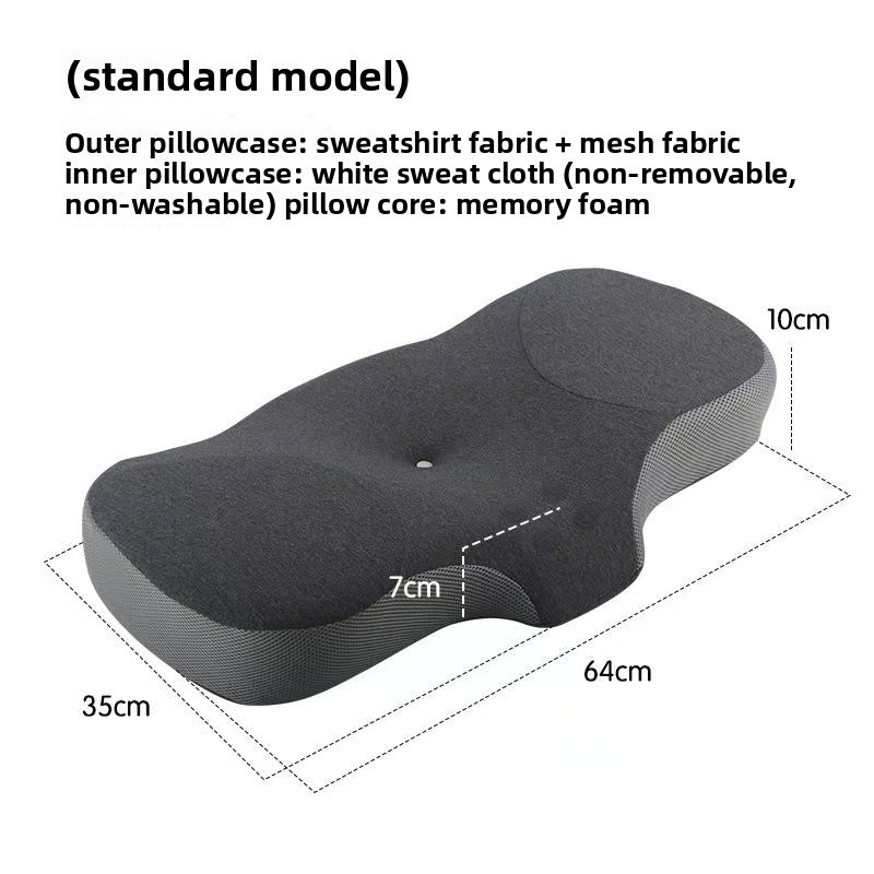 Butterfly Cervical Memory Foam Pillow for Neck Support Daily