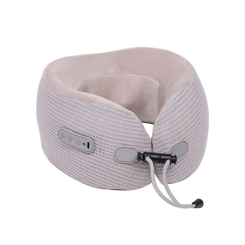 U-Shaped Neck and Shoulder Massage Pillow with Heat Therapy