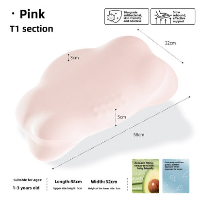 Children's Ergonomic Washable Neck Support Pillow