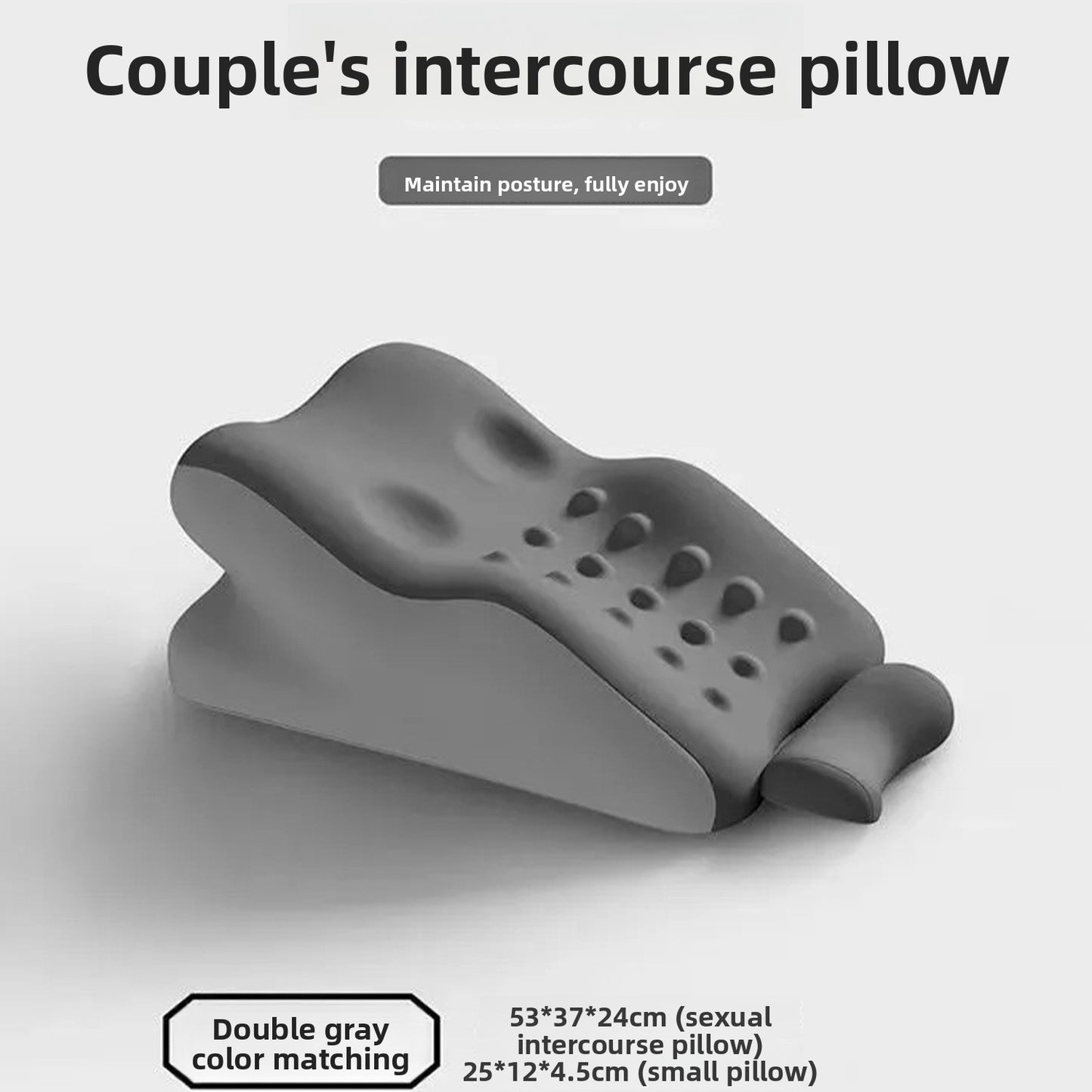 Memory Foam Cervical Pillow with Heat Massage for Neck Care