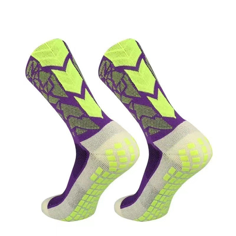 Football Socks Mid Tube Camouflage Anti Slip Sports Socks