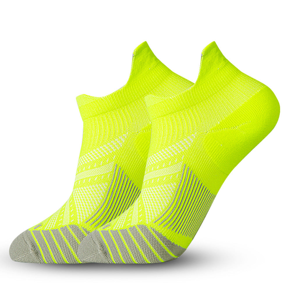 Cotton Sports Socks Moisture Wicking Breathable Comfort Fit