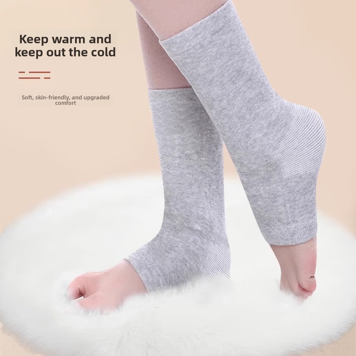 Ankle Support Warm Socks for Sports Comfort Daily Wear Fit