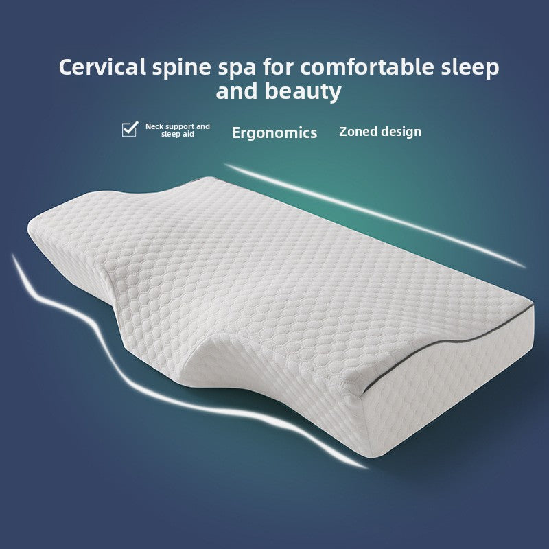 Ergonomic Butterfly Memory Foam Neck Pillow for Comfort Now