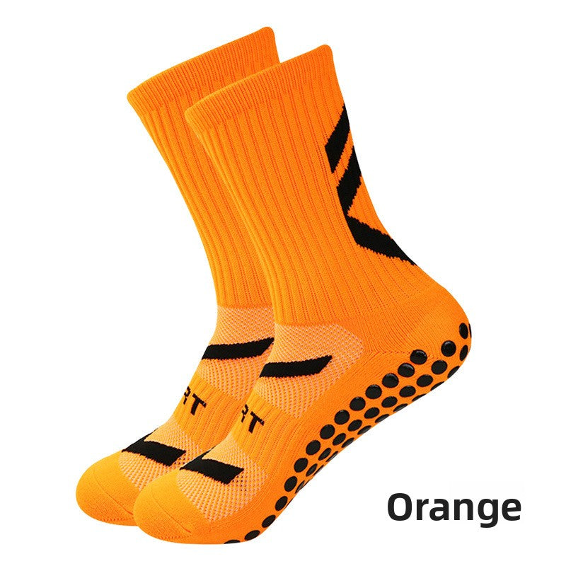 Silicone Non Slip Soccer Socks for Sports Grip Comfort Fit