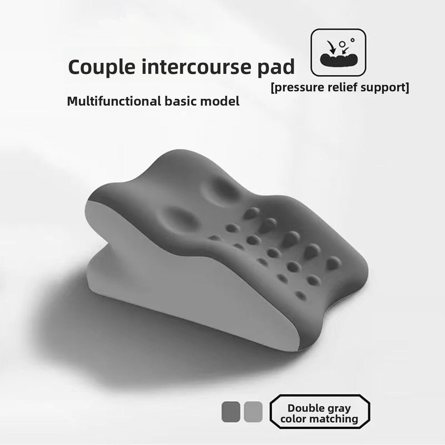 Memory Foam Cervical Pillow with Heat Massage for Neck Care
