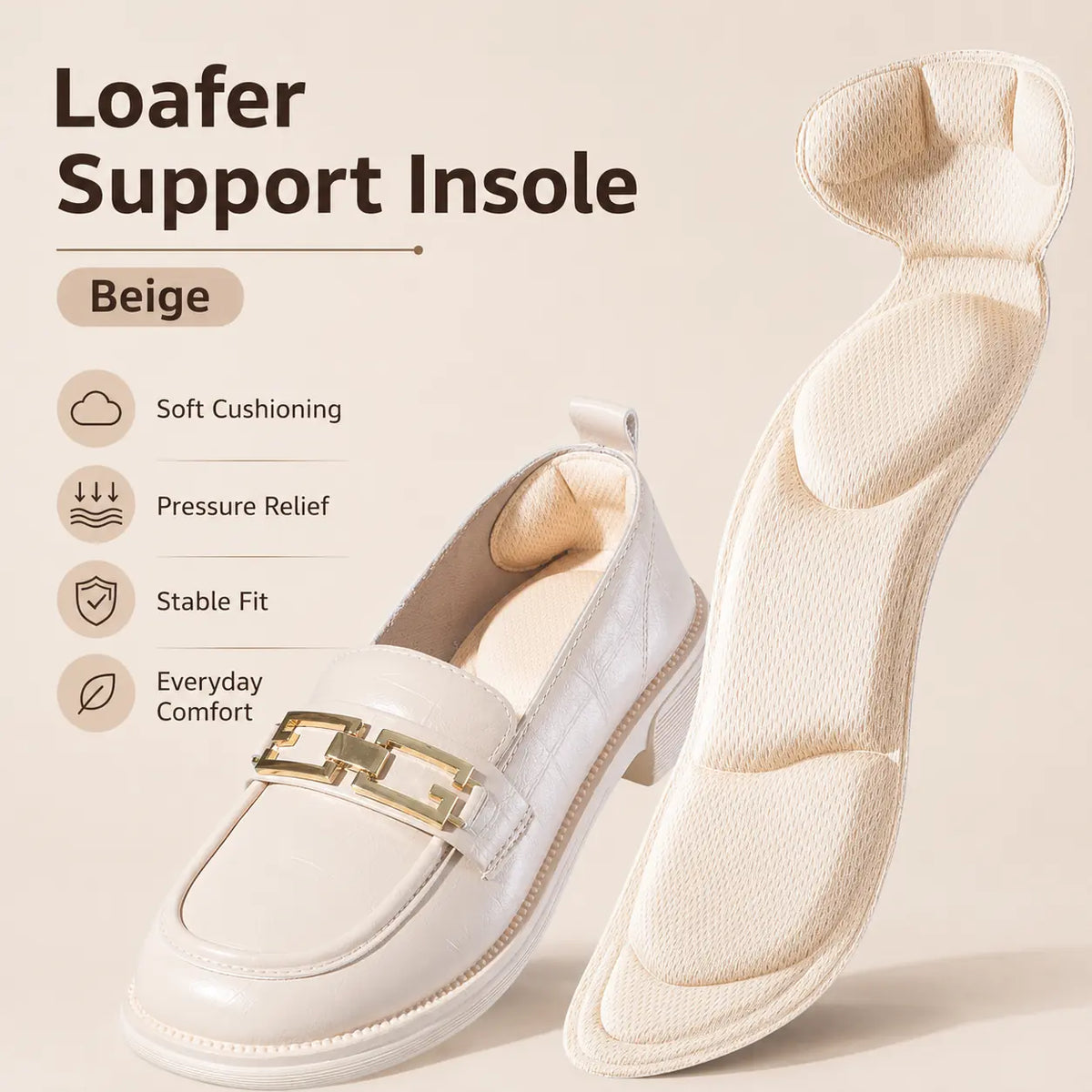 Adjustable Memory Foam Shoe Insoles for All Day Comfort Vendula Care (4)