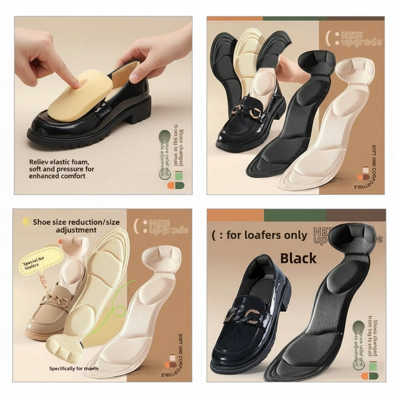 Adjustable Memory Foam Shoe Insoles for All Day Comfort Vendula Care (5)