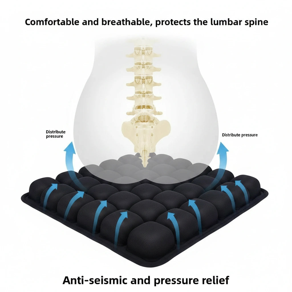 Air Pressure Relief Seat Cushion for Office Chair and Car Vendula Care 4