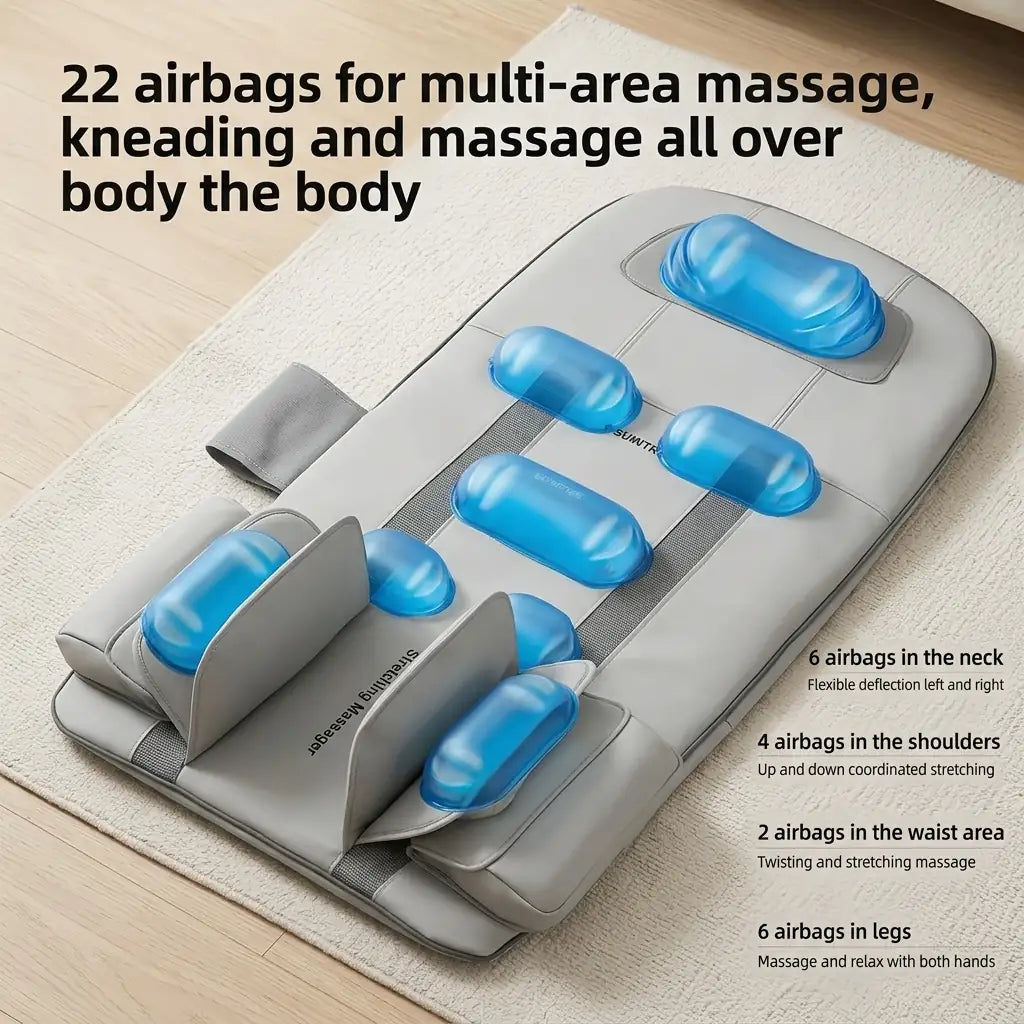 Airbag Massage Cushion for Soothing Full Body Relaxation Vendula care 04