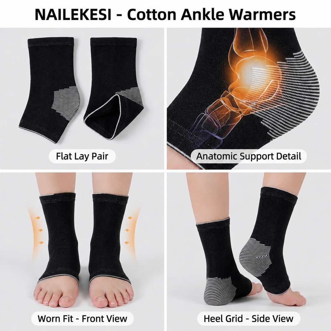 Ankle Support Warm Socks for Cold Weather Comfort & Relief  VendulaCare 06