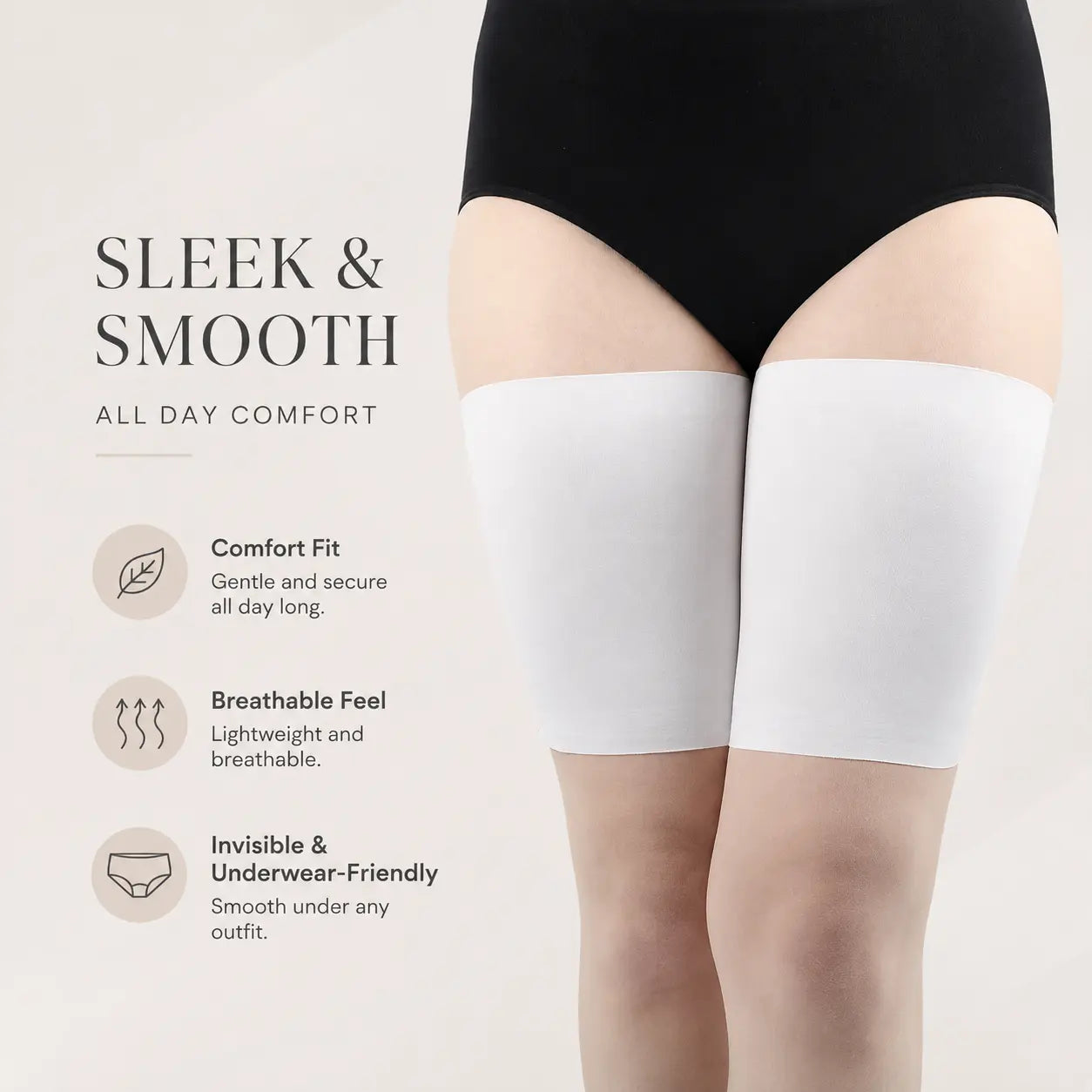 Anti-Slip Silicone Thigh Bands to Prevent Chafing and Rubbing Vendula Care 2