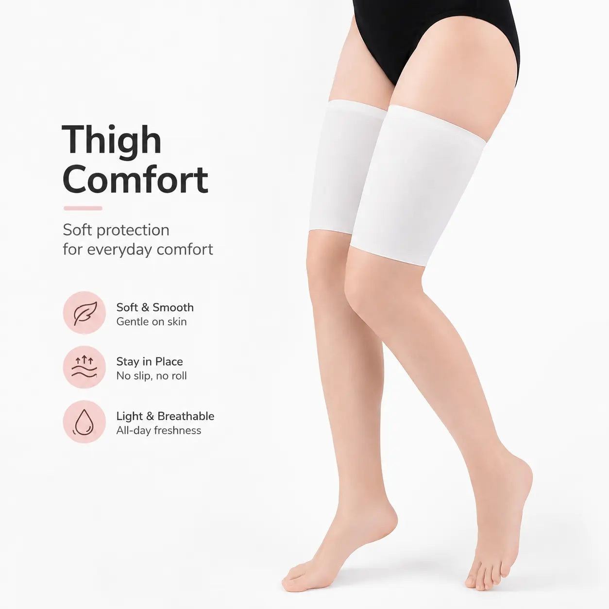Anti-Slip Silicone Thigh Bands to Prevent Chafing and Rubbing Vendula Care 5