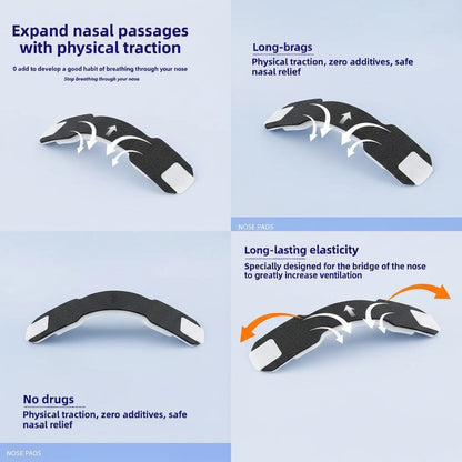 Anti-Snoring Nasal Strips for Better Sleep & Easy Breathing Vendula Care (4)