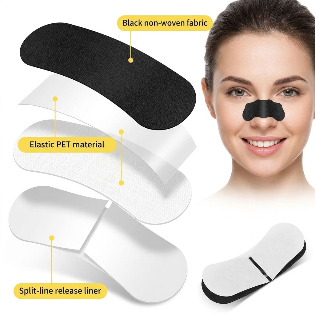 Anti-Snoring Nasal Strips for Better Sleep & Easy Breathing Vendula Care (6)