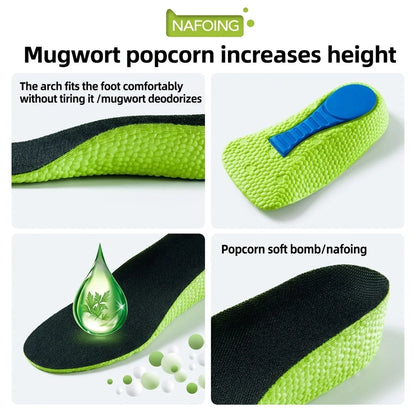 Arch Support Height Increase Insoles for Daily Comfort