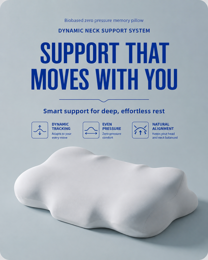 Bio-Based Zero Pressure Cervical Pillow for Neck Pain Relief Vendula Care 04
