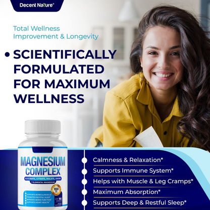 Blood Sugar Magnesium Complex Capsules Daily Support Vendula Care 03