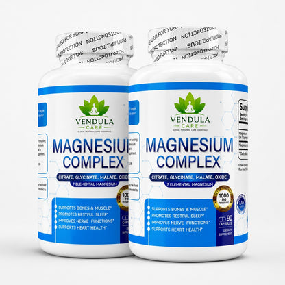 Blood Sugar Magnesium Complex Capsules Daily Support Vendula Care 04