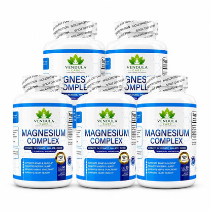 Blood Sugar Magnesium Complex Capsules Daily Support Vendula Care 05