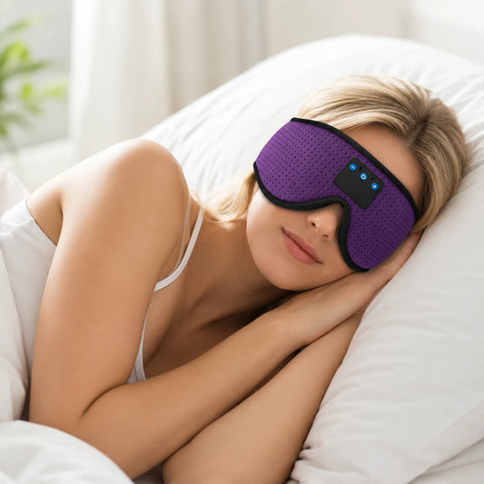 Bluetooth Music Sleep Eye Mask with Hands-Free Call Support Vendula Care 2