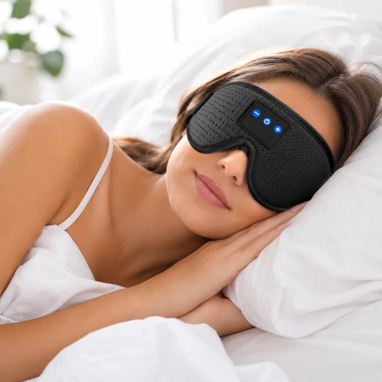 Bluetooth Music Sleep Eye Mask with Hands-Free Call Support Vendula Care 5