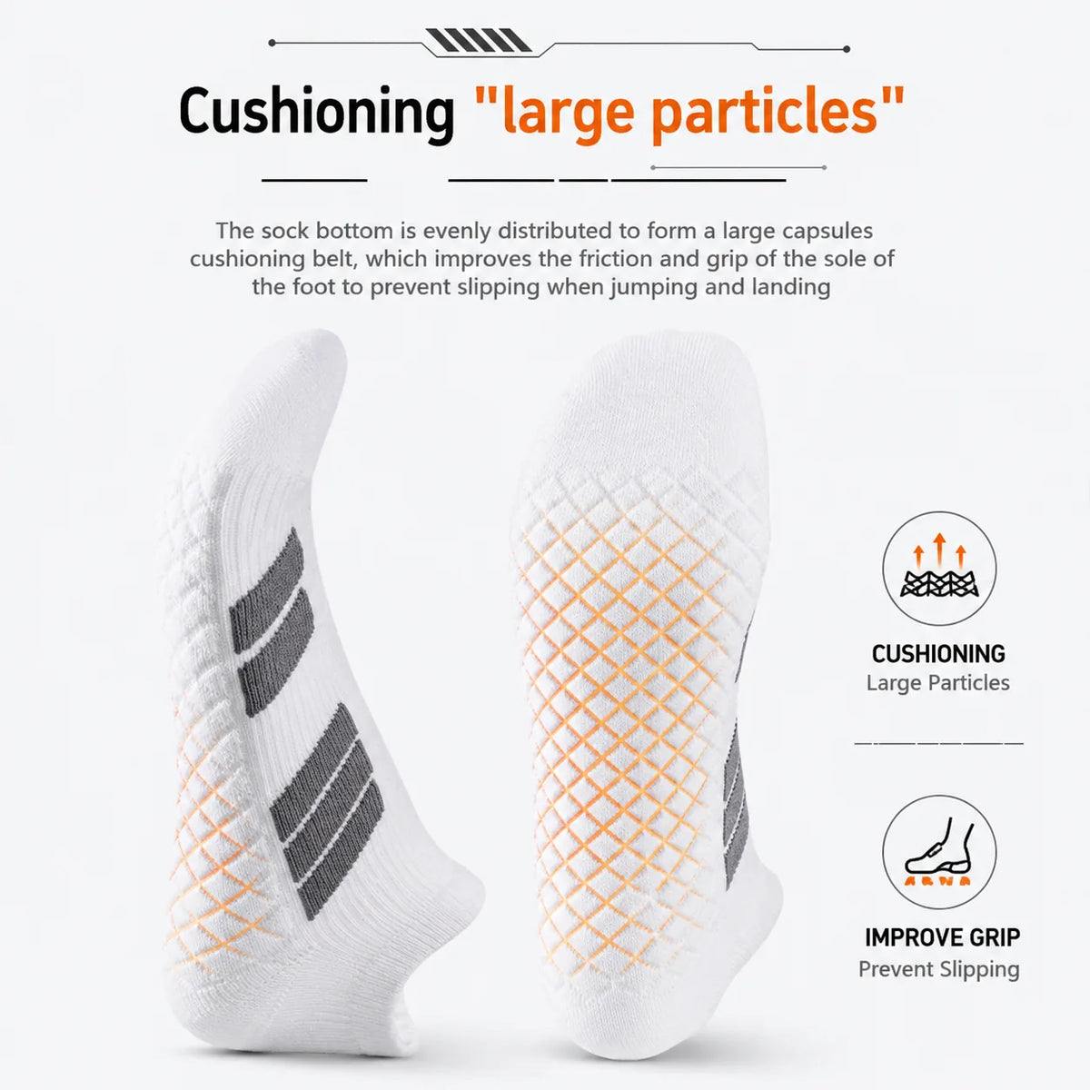 Breathable Anti-Slip Sports Socks for Active Daily Comfort Vendula care 07
