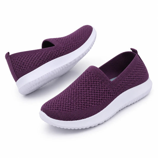 Breathable Mesh Slip-On Walking Shoes for All-Day Comfort Vendula Care 1