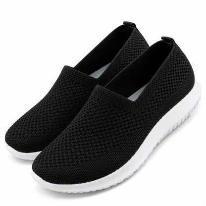 Breathable Mesh Slip-On Walking Shoes for All-Day Comfort Vendula Care 12