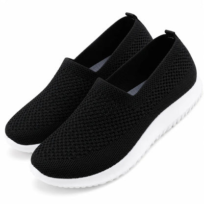 Breathable Mesh Slip-On Walking Shoes for All-Day Comfort Vendula Care 15