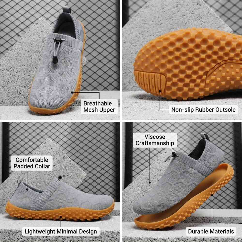 Breathable Wide Toe Barefoot Running Shoes for Men & Women VendulaCare 09