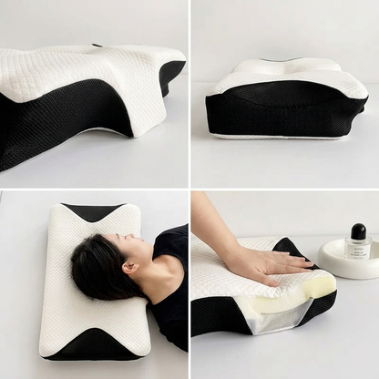 Butterfly Shape Memory Foam Cervical Pillow for Neck Support Vendula Care 04
