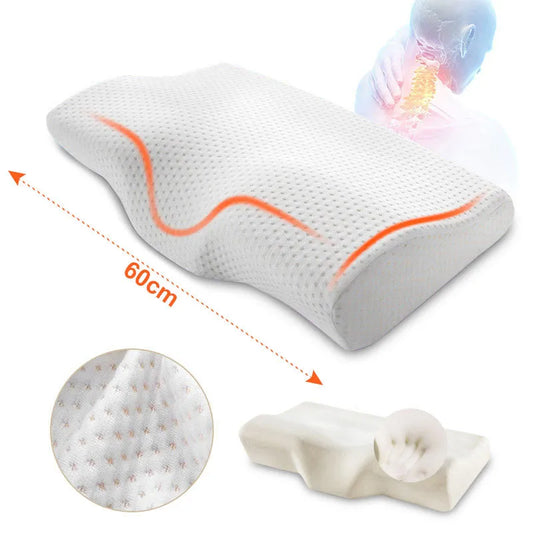 Butterfly Memory Foam Orthopedic Pillow for Neck Support  Vendula Care 2
