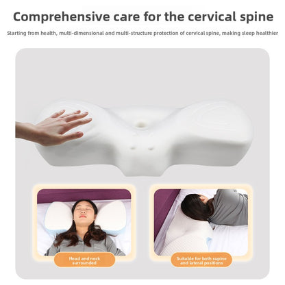 Buy Butterfly Cervical Memory Foam Pillow for Neck Support Daily Vendula care 2