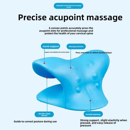 Buy C-Shaped Cervical Massage Traction Neck Support Pillow Today Vendula Care 3