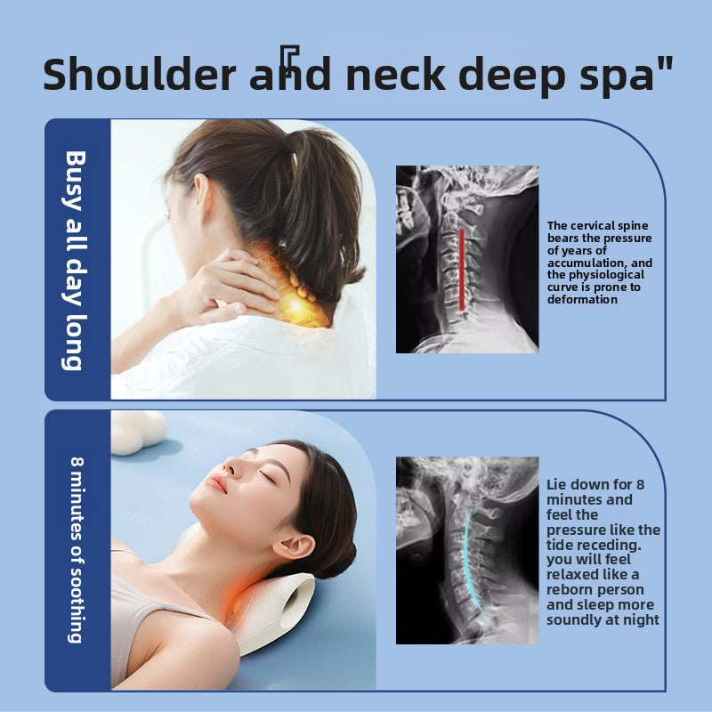 Buy Cervical Massage Pillow for Neck Support and Relaxation Daily Vendula Care 2